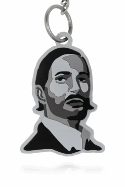 Marc Jacobs SZARY Brelok z zawieszką