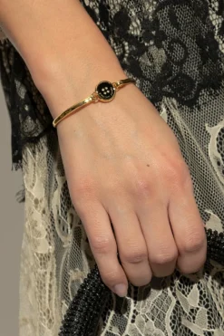 Marc Jacobs ZŁOTY Mosiężna bransoleta