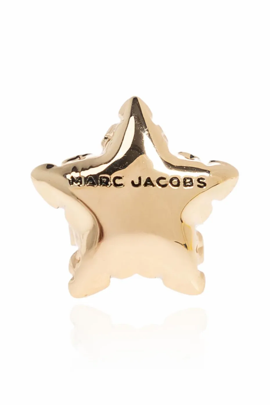 Marc Jacobs ZŁOTY Mosiężne kolczyki