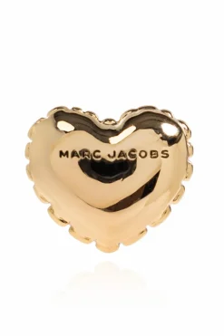 Marc Jacobs ZŁOTY Mosiężne kolczyki