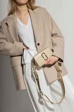 Marc Jacobs ZŁOTY Torba na ramię ‘The Snapshot Small’