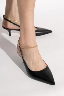 Maria Luca CZARNY Buty na obcasie