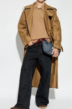 Marni beżowy Sweter typu polo
