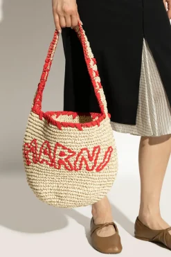 Marni beżowy Torba na ramię