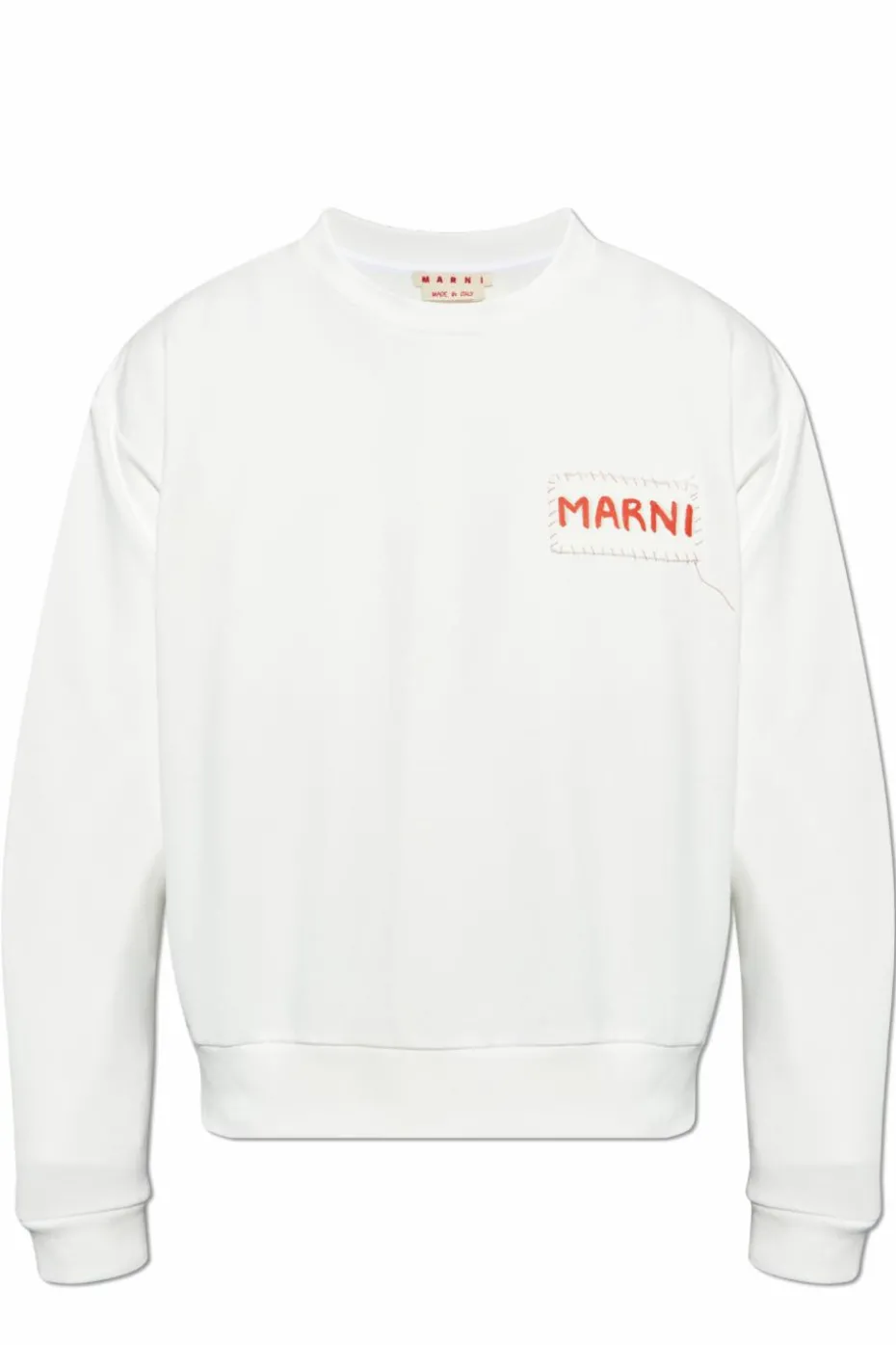 Marni BIAŁY Bluza z logo