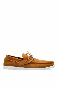 Marni BRĄZOWY Zamszowe buty