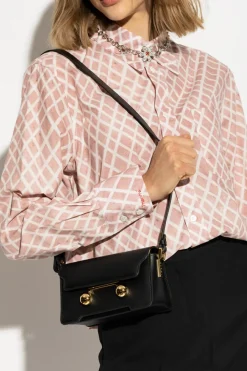 Marni CZARNY Torba na ramię `Trunkaroo Mini`