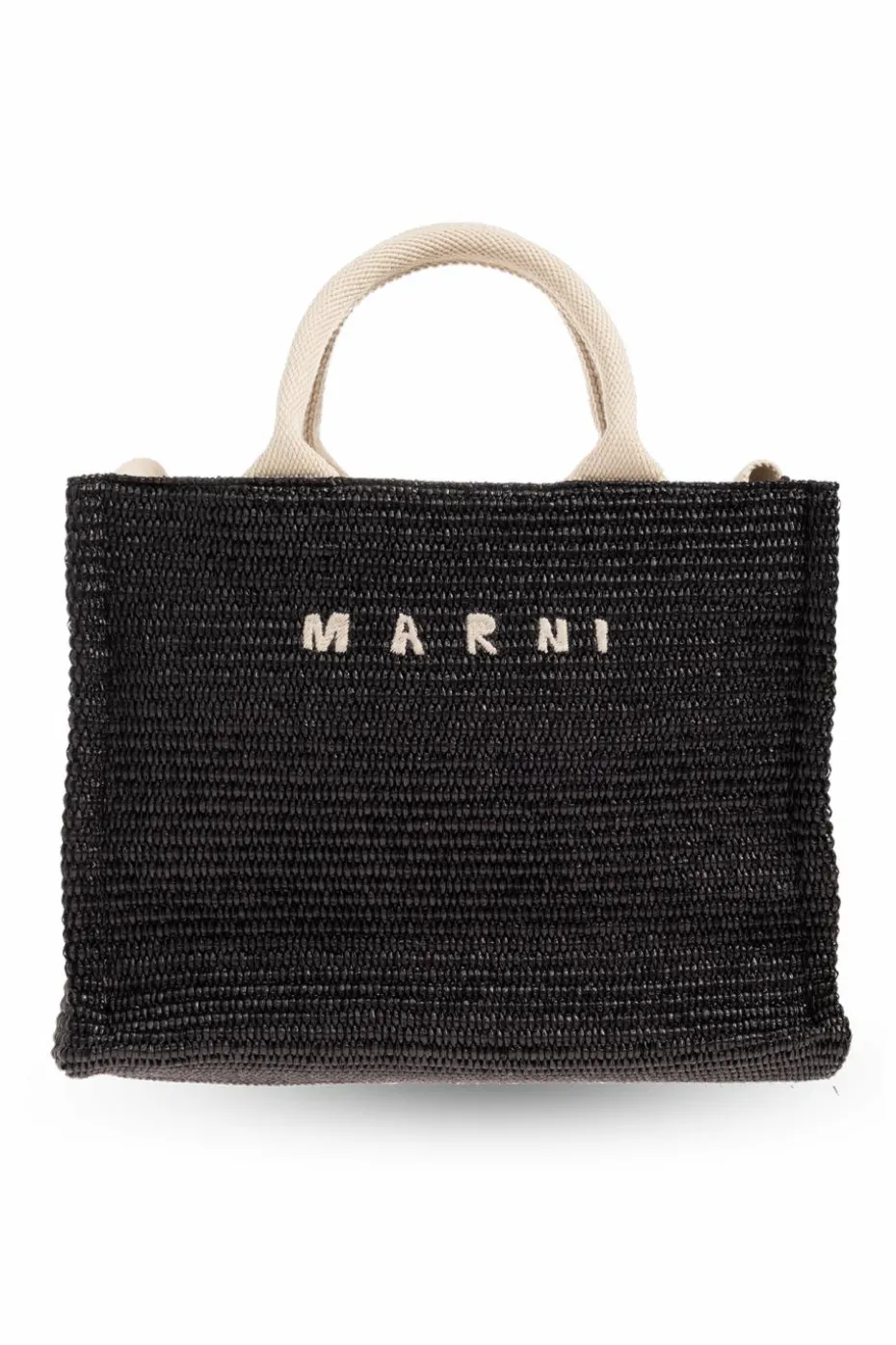 Marni CZARNY Torba typu ‘shopper’ z logo
