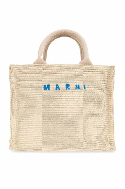 Marni kremowy Torba typu `shopper`