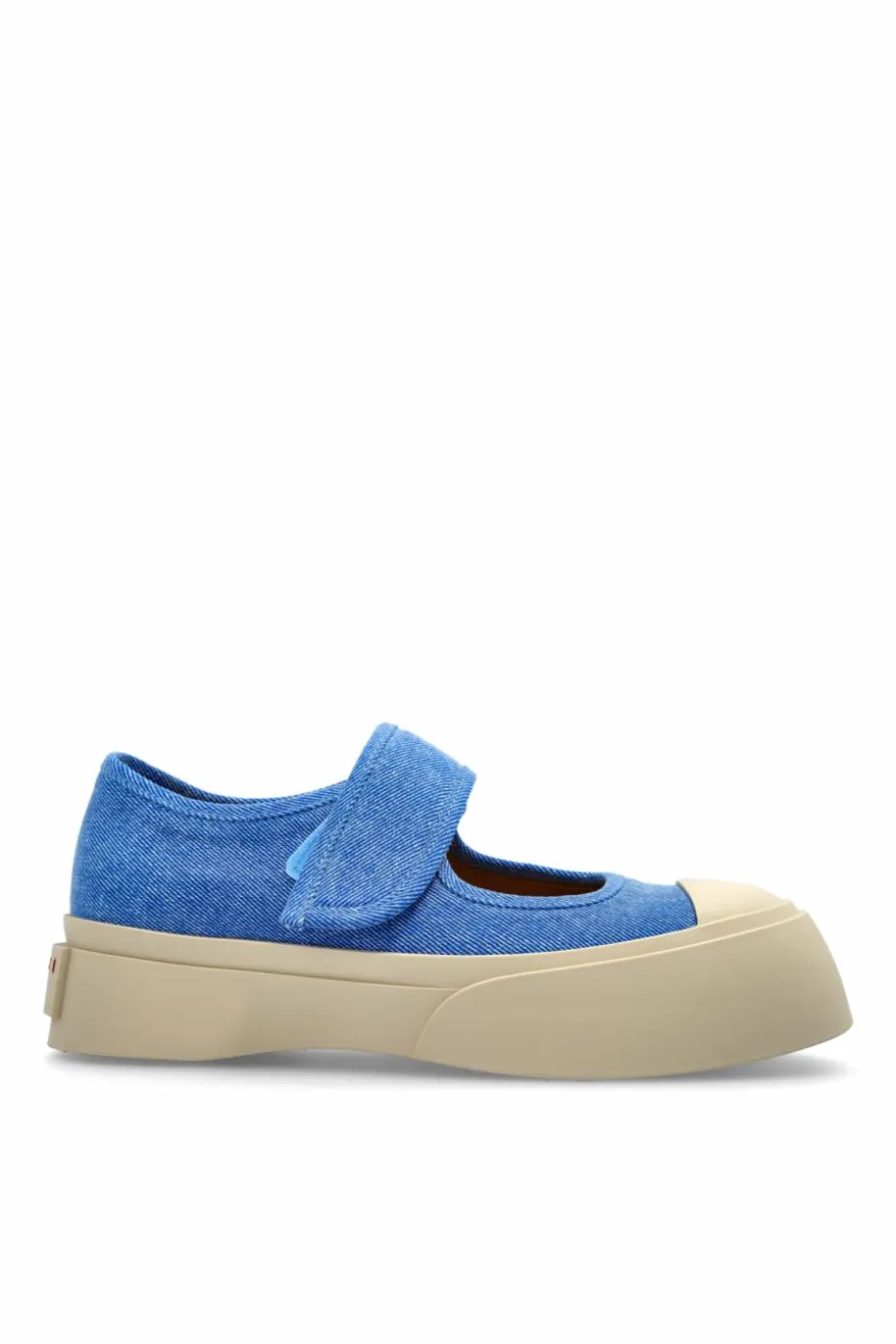 Marni NIEBIESKI Buty sportowe na platformie