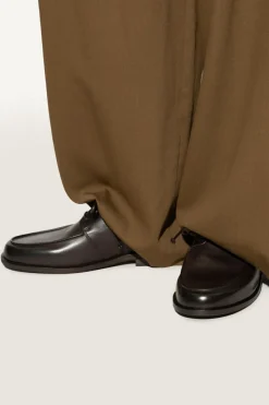 Marsell BRĄZOWY Skórzane buty