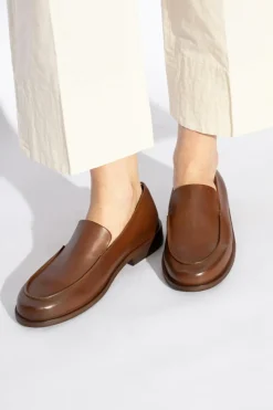 Marsell BRĄZOWY Skórzane buty typu ‘loafers’
