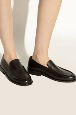 Marsell BRĄZOWY Skórzane buty typu `loafers`
