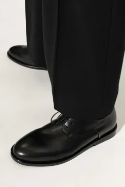 Marsell CZARNY Skórzane buty