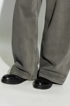 Marsell CZARNY Skórzane buty ‘Zucca Zeppa’