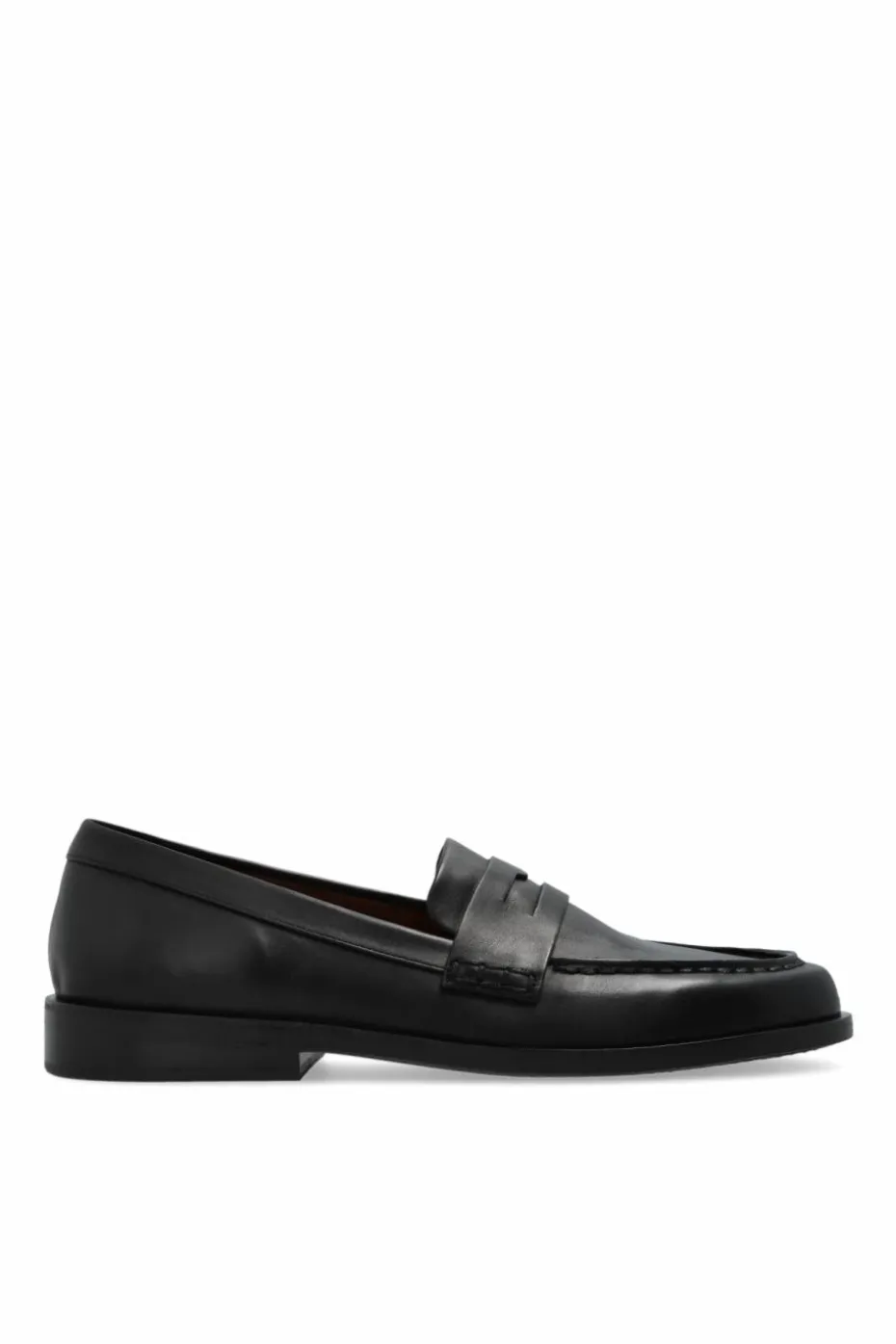 Marsell CZARNY Skórzane buty typu `loafers`