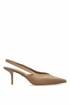 Max Mara beżowy Buty na obcasie `Softsling`