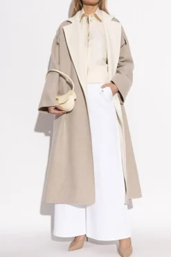 Max Mara beżowy Płaszcz `Amour`