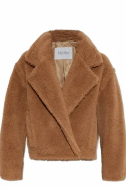 Max Mara BRĄZOWY Futro `Gardone`