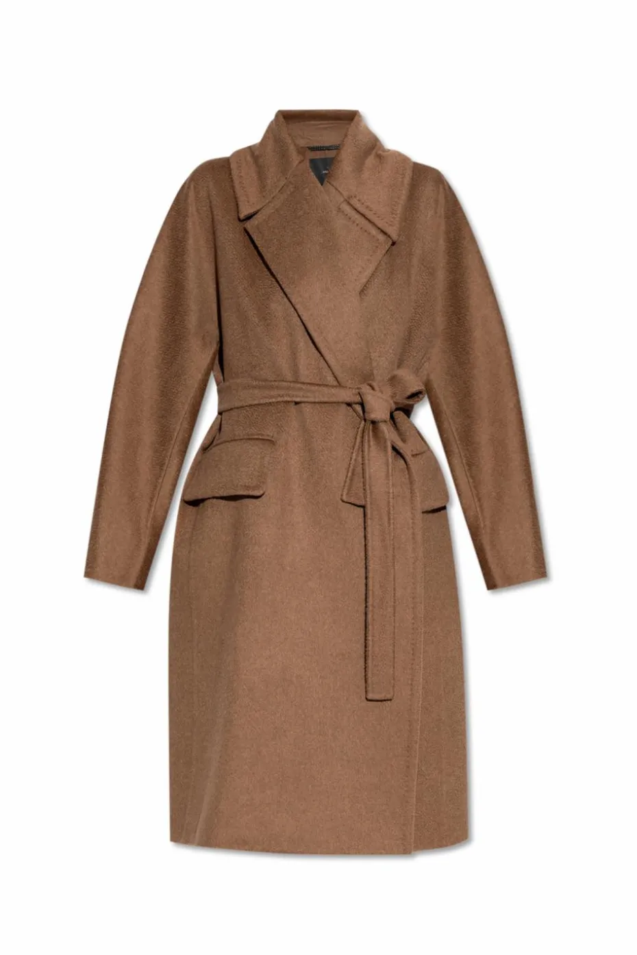 Max Mara BRĄZOWY Płaszcz `Attuale`