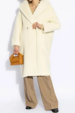 Max Mara kremowy Futro `Tedgirl`