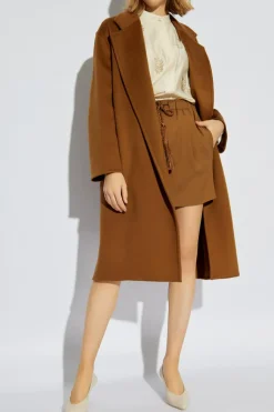 Max Mara kremowy Koszula `Caladio`