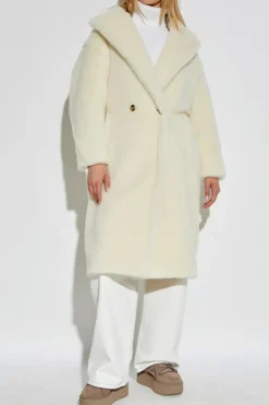 Max Mara kremowy Płaszcz `Tedgirl`