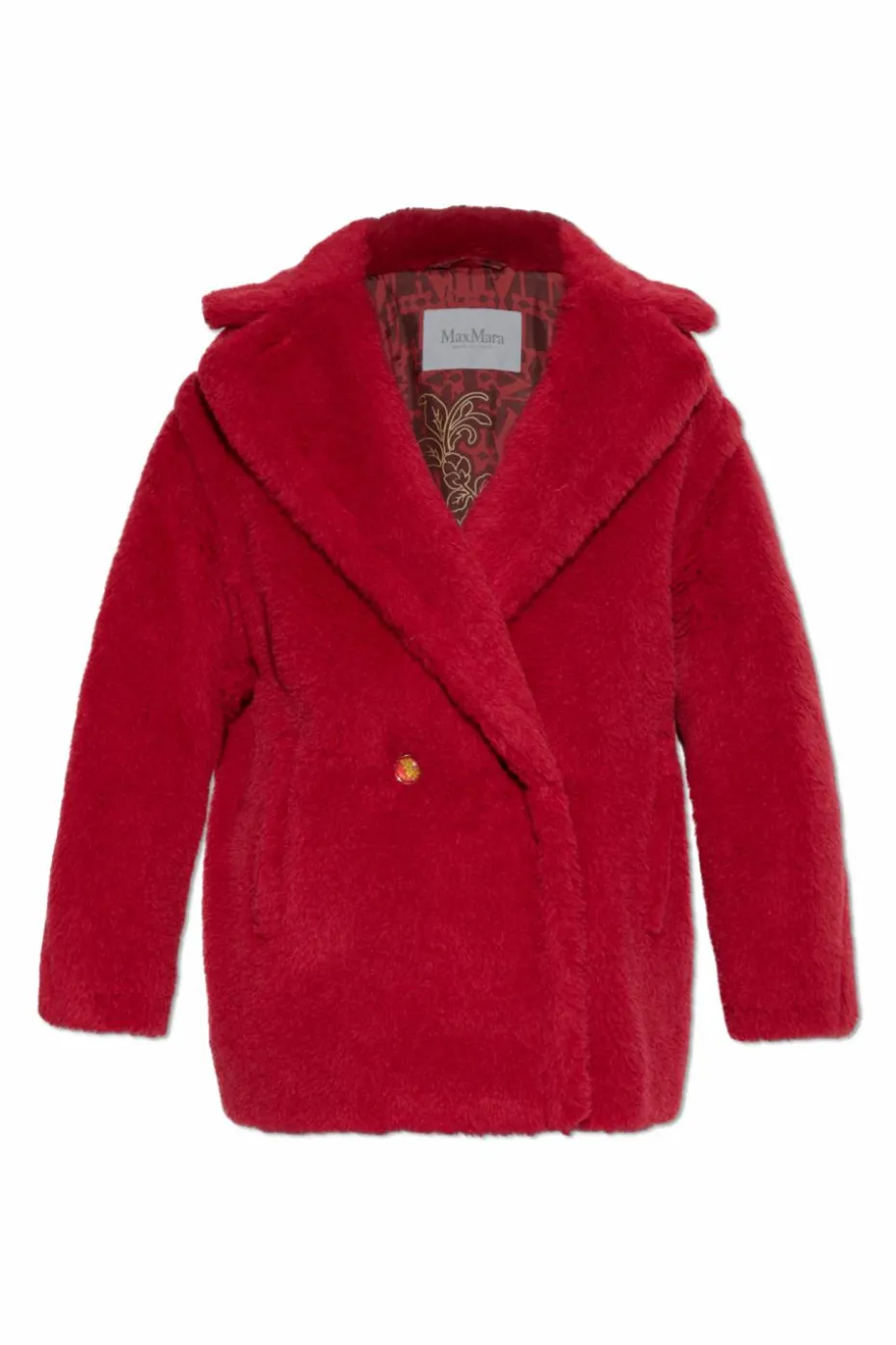Max Mara RÓŻOWY Futro `Cuba`