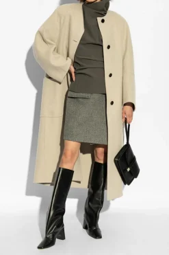 Max Mara SZARY Płaszcz `Album`