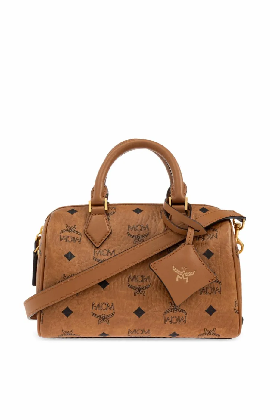 MCM BRĄZOWY Torba do ręki ` Ella Boston`