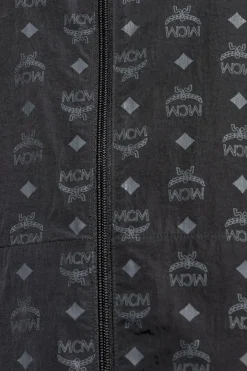 MCM CZARNY Kurtka z logo
