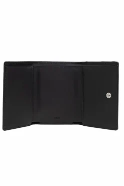 MCM CZARNY Portfel z logo
