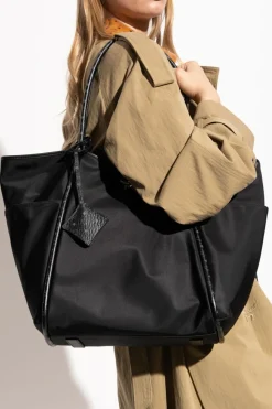 MCM CZARNY Torba typu `shopper`