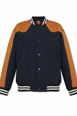 MCM GRANATOWY Kurtka typu `bomber`