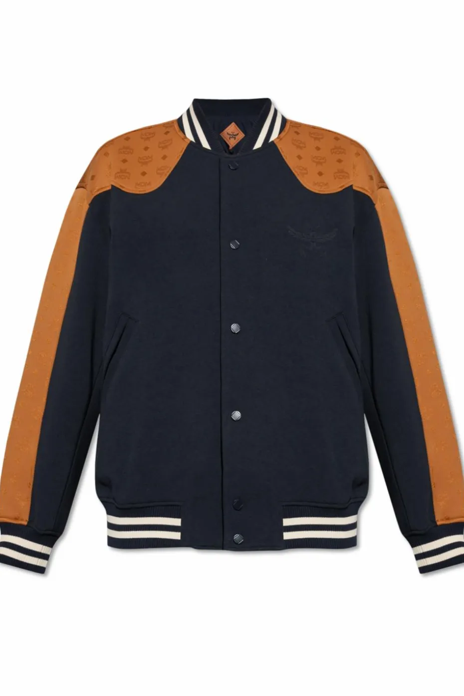 MCM GRANATOWY Kurtka typu `bomber`