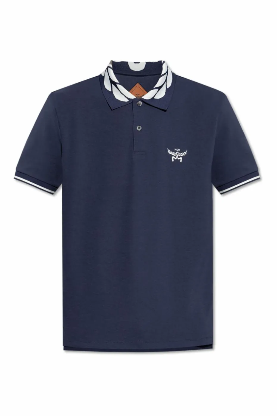 MCM GRANATOWY Polo z logo