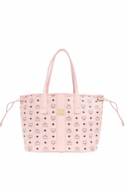 MCM RÓŻOWY Torba `Liz Medium` typu `shopper`
