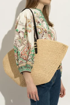 Michael Michael Kors beżowy Torba `Isa` typu `shopper`
