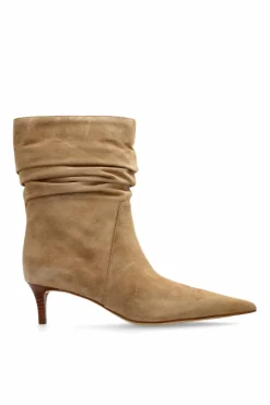 Michael Michael Kors beżowy Botki na obcasie `Dawn`