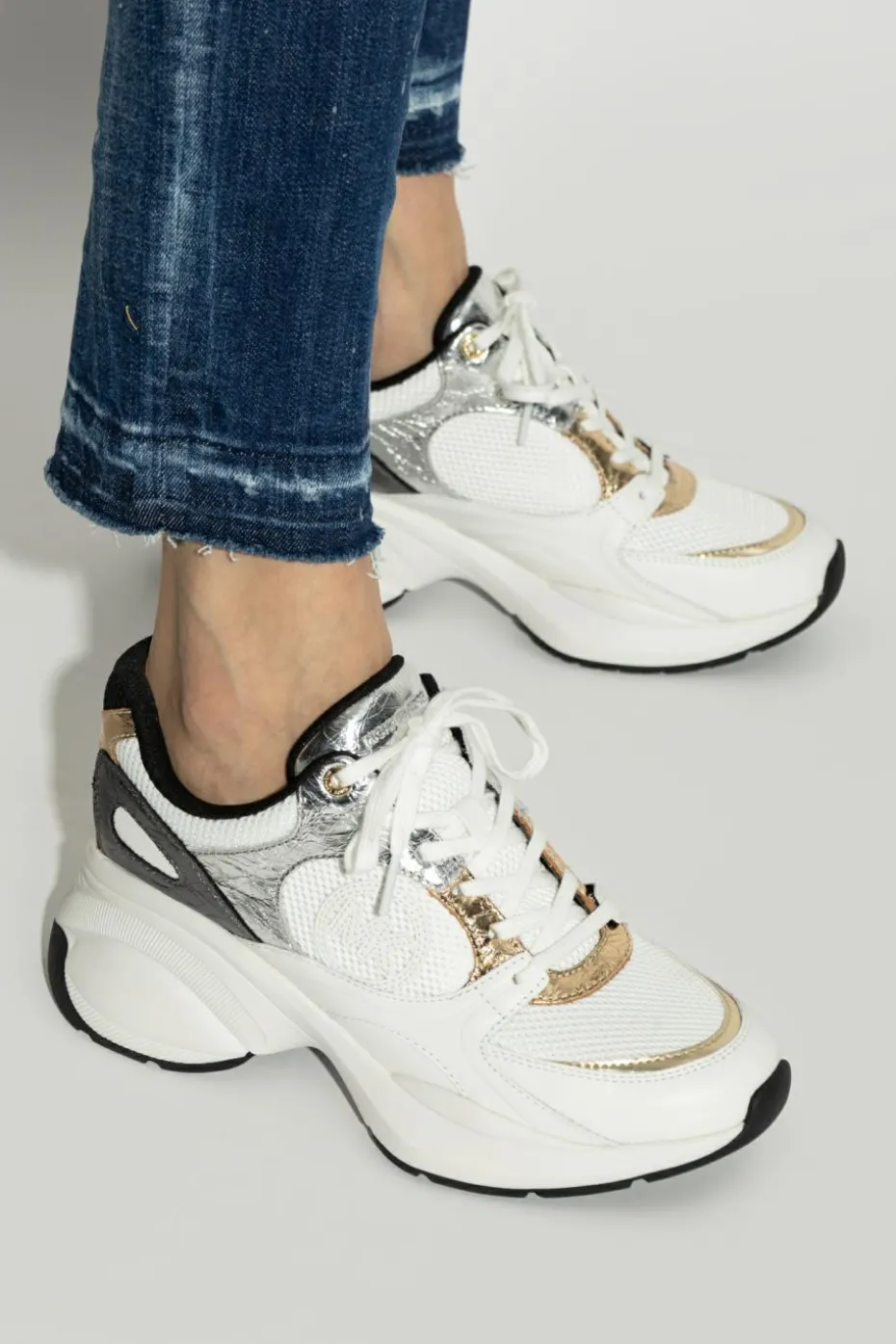 Michael Michael Kors BIAŁY Buty sportowe `Zuma`