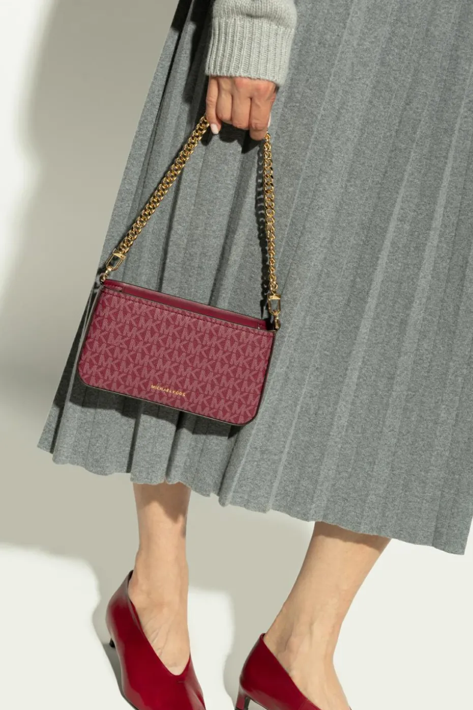 Michael Michael Kors BORDO Torba na ramię `Bryant Small`
