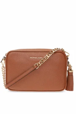 Michael Michael Kors BRĄZOWY Torba na ramię ‘Jet Set’