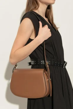 Michael Michael Kors BRĄZOWY Torba na ramię `Lydia`