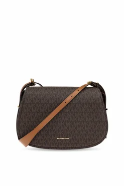 Michael Michael Kors BRĄZOWY Torba na ramię `Lydia`