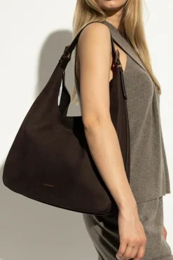 Michael Michael Kors BRĄZOWY Torba na ramię `Nolita Large`