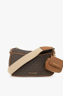Michael Michael Kors BRĄZOWY Torba na ramię ‘Jet Set Medium’