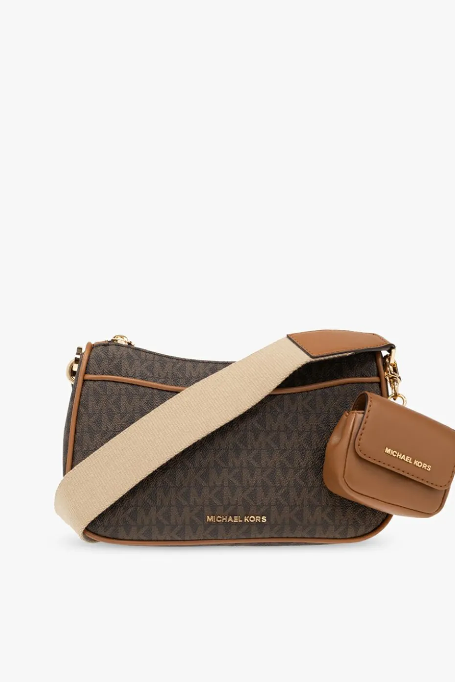 Michael Michael Kors BRĄZOWY Torba na ramię ‘Jet Set Medium’