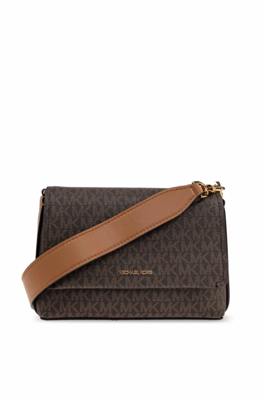 Michael Michael Kors BRĄZOWY Torba na ramię `Nessa Small`
