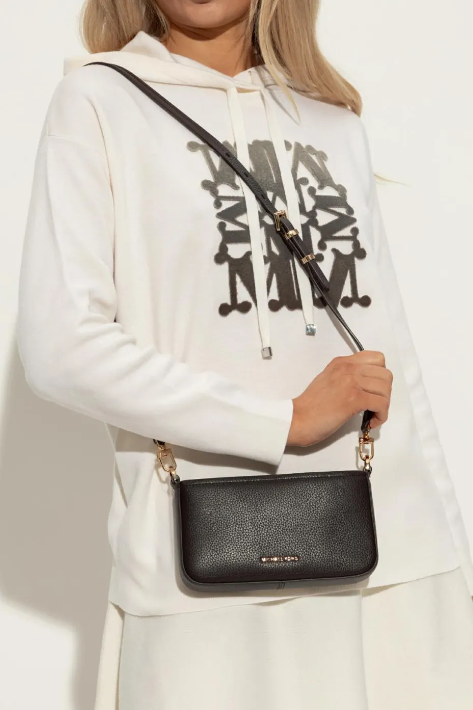 Michael Michael Kors BRĄZOWY Torba na ramię `Bryant`