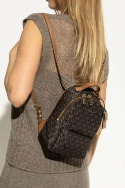 Michael Michael Kors BRĄZOWY Plecak `Sable XS`